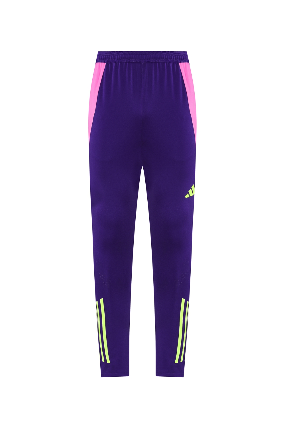 2025 Adidas Purple/Neon Green Half Zipper Jacket +Long Pants