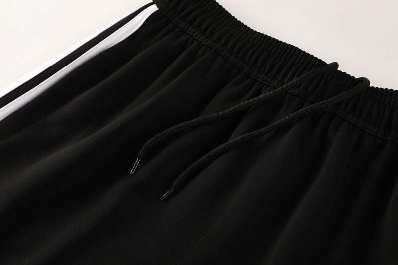 2025 Adidas Black/Grey Full Zipper Jacket +Long Pants