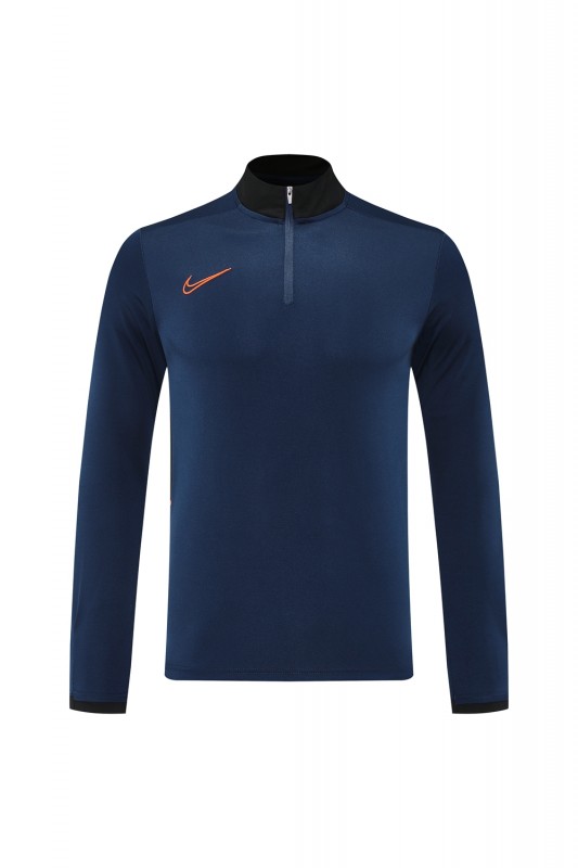 2025 Nike Navy Full Hoodie Zipper Jacket +Long Pants