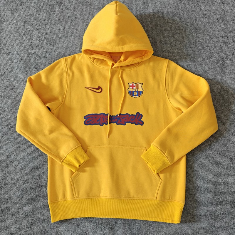 25/26 Barcelona Black Cactus Jack Hoodie -7 Colors