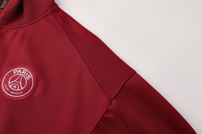 25/26 PSG Red Full Zipper Jacket +Long Pants