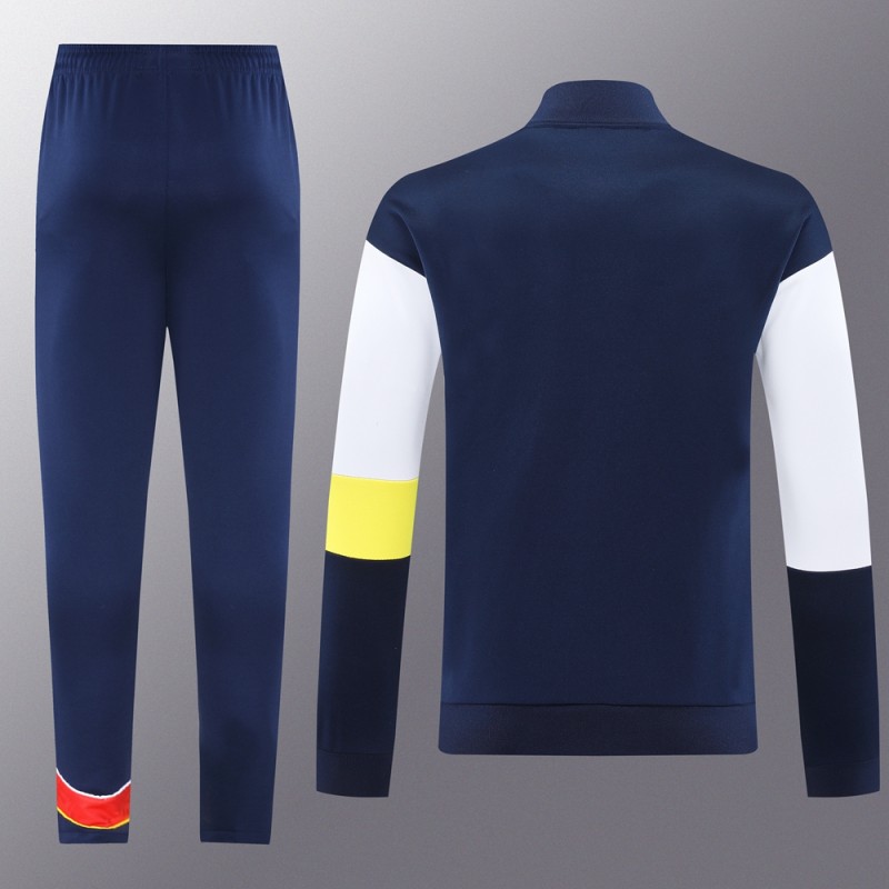 25/26 Arsenal Red/Navy Full Zipper Jacket +Long Pants