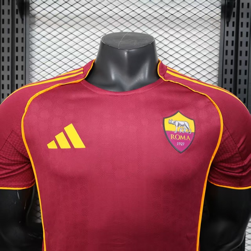 Player Version 25/26 Roma Home Jersey
