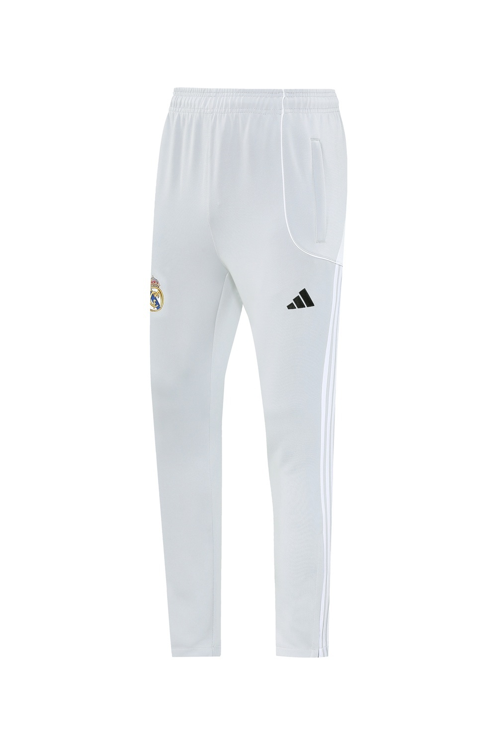 25/26 Real Madrid Grey Full Zipper Jacket + Long Pants