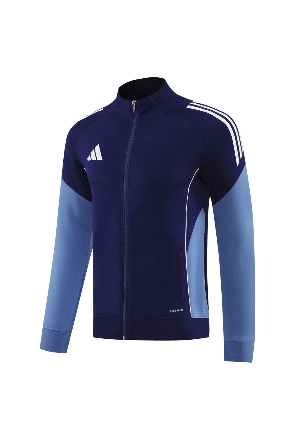2025 Adidas Navy Full Zipper Jacket + Long Pants