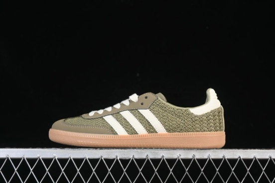 Adidas Samba OG Classic Casual Skate Shoes - JR9447
