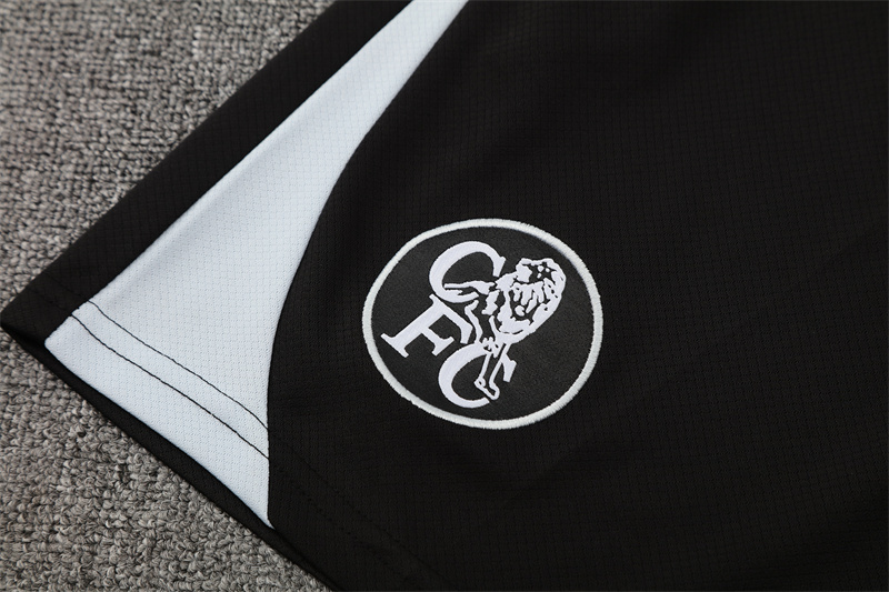 25/26 Chelsea Black T90 with XS Short Sleeve+Soccer Shorts