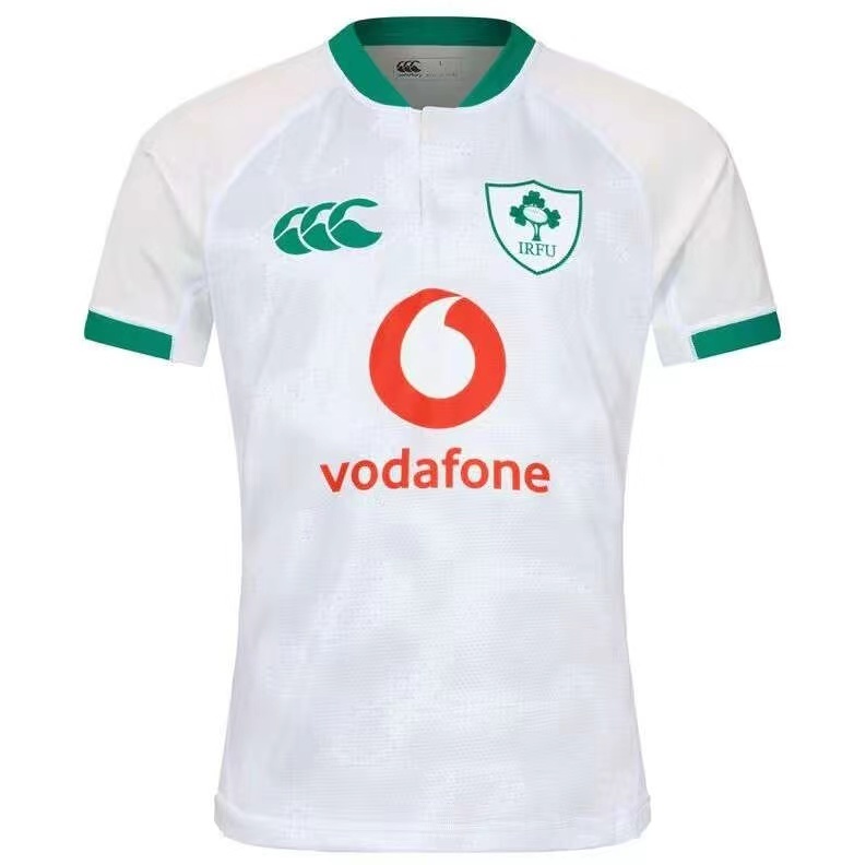 2026 Ireland White with Green Trim Jersey