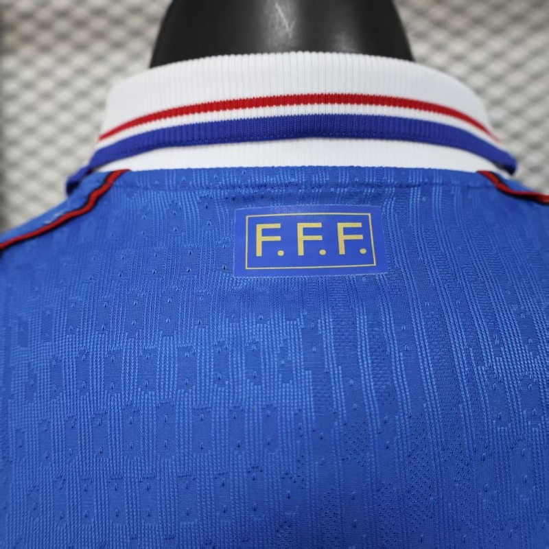 Player Version 1998 France Home Jersey
