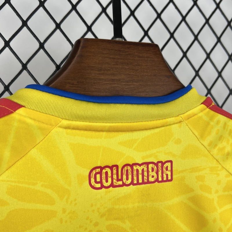 2026 Kids Colombia World Cup Home Kit