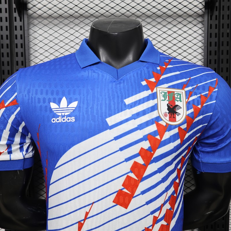 Player Version 2027 Japan Home Blue with Diagonal Graphic Jersey