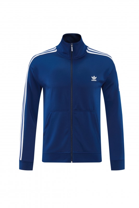 2026  Adidas Royal Blue Full Zipper Jacket + Long Pants
