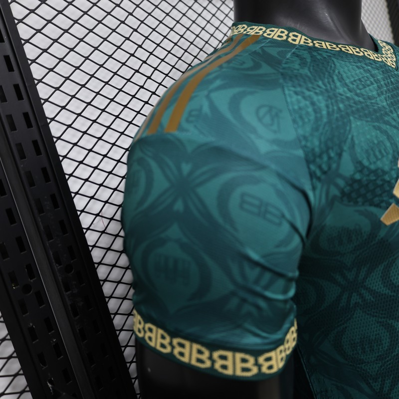 Player Version 26/27 Real Madrid Green Gold Third Special Edition Jersey