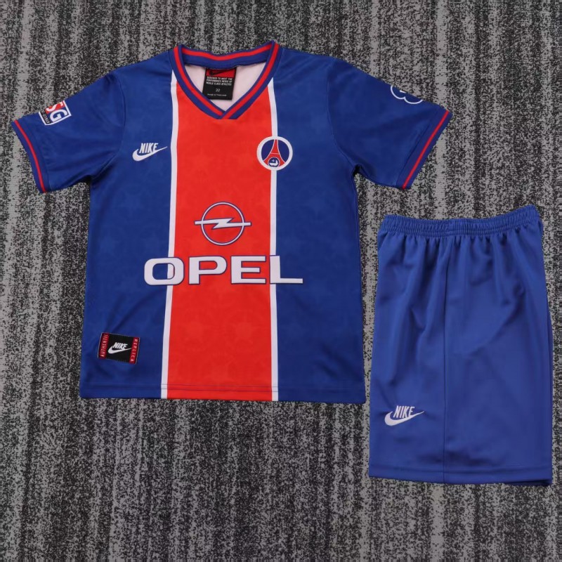 Retro 95/96 Kids PSG/Paris Saint-Germain Home Jersey