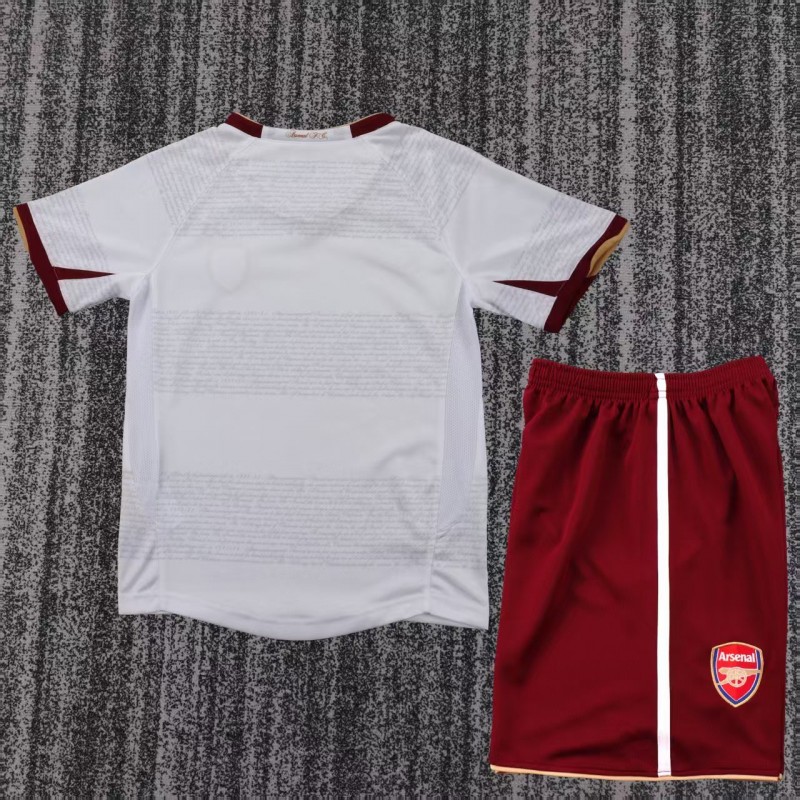 Retro Kids 07/08 Arsenal Away Jersey