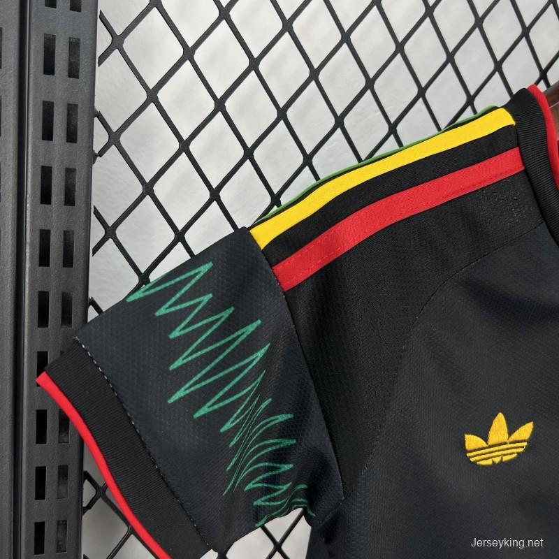 2026 Kids Jamaica X Bob Marley Away Jersey Kit