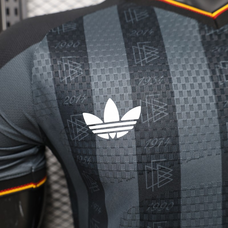 Player Version 2026 Germany Dark Grey with Championship Years Stripe Graphic Jersey