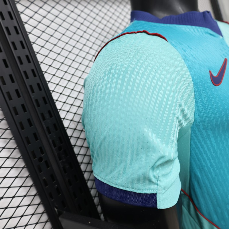 Player Version 26/27 FC Barcelona Teal & Aqua BlueThird Jersey