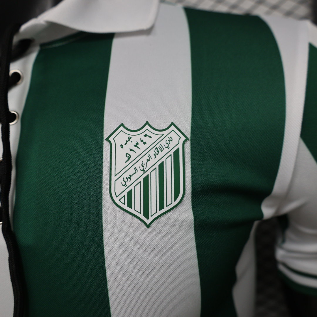 Player Version  26/27 Al Ittihad  Green & White Stripe Special Edition Jersey