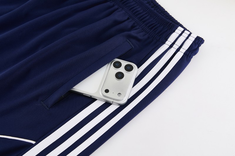 26/27 Adidas AD15 Royal Blue Short Sleeve+Soccer Shorts