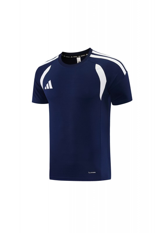 26/27 Adidas 14 Navy Short Sleeve+Soccer Shorts