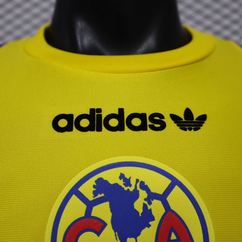Player Version 26/27 Club América Casual Yellow Jersey