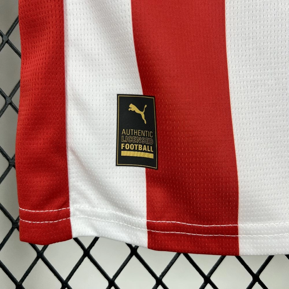 2025/26 Kids Sporting De Gijon Home Kit