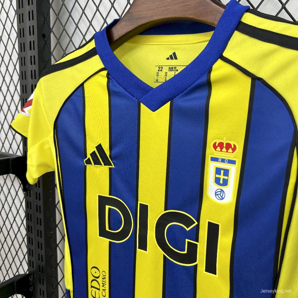 2025/26 Kids Real Oviedo Away Kit