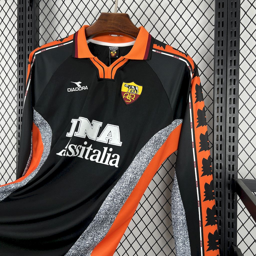 1998/99 Retro AS Roma Third Long Sleeves Jersey
