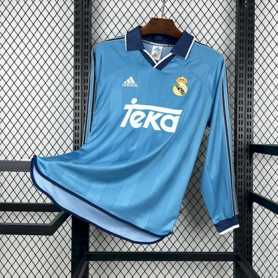 1999/00 Retro Real Madrid Third Long Sleeve Jersey
