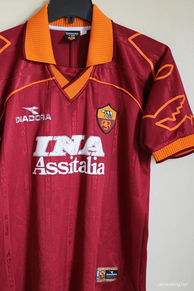 Retro 99/00 AS Roma Home Jersey