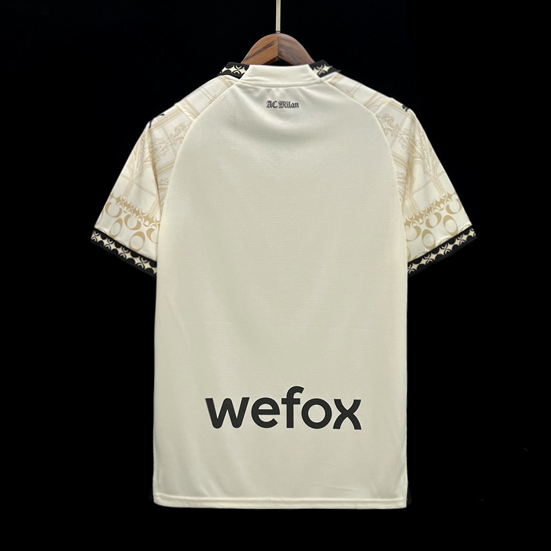 Retro 23/24 AC Milan Forth White Jersey