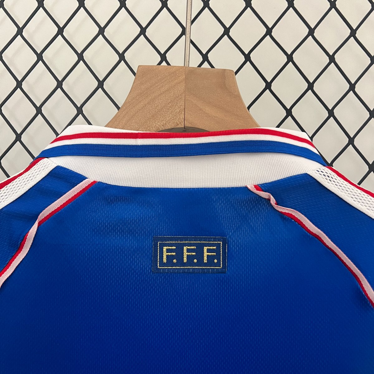 Retro 1998 Kids France Home Jersey
