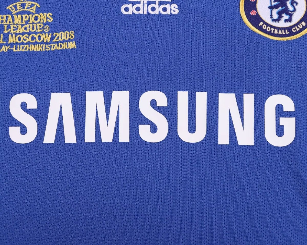 Retro Kids 07/08 Chelsea Home Champion Jersey