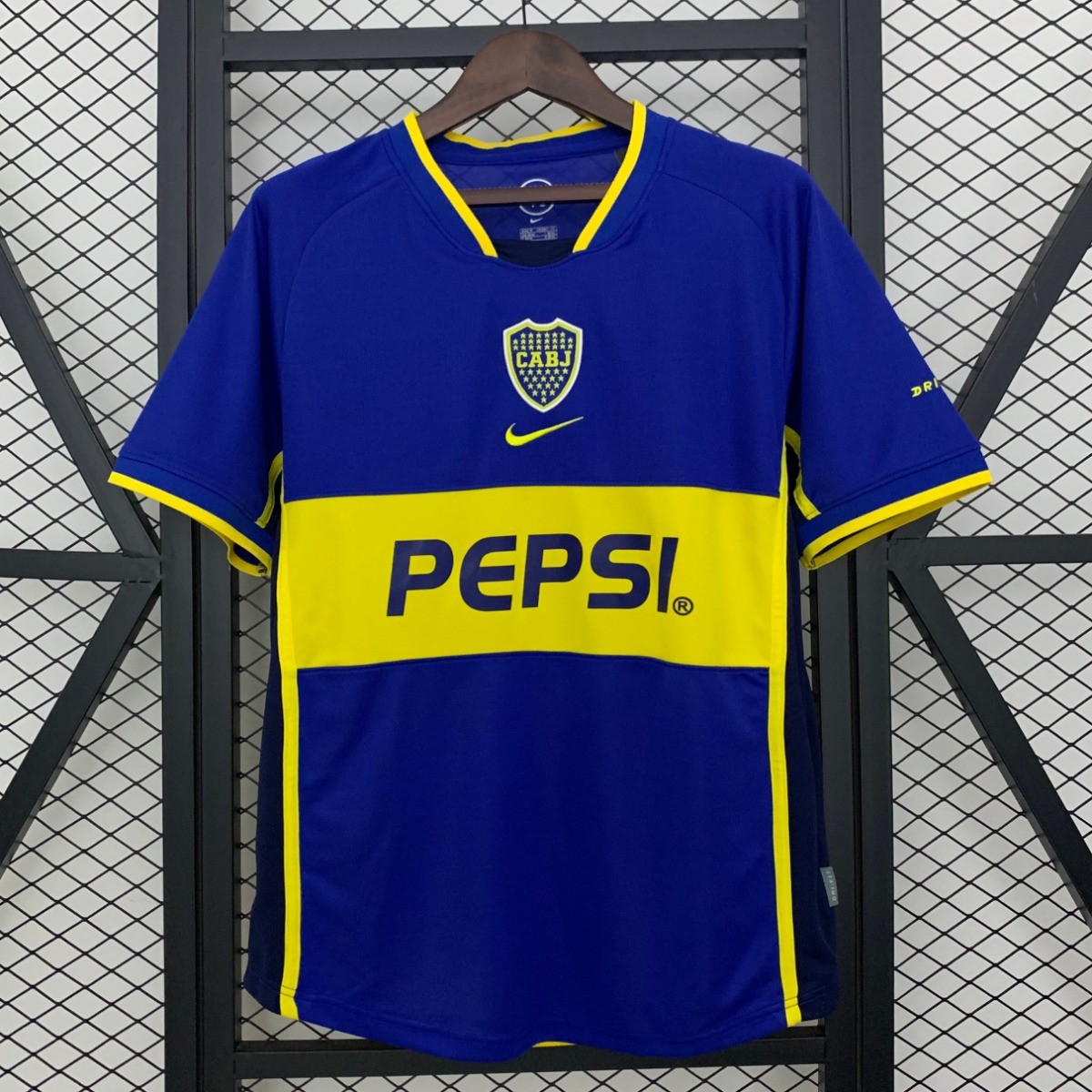 02/03 Retro Boca Juniors Home Jersey