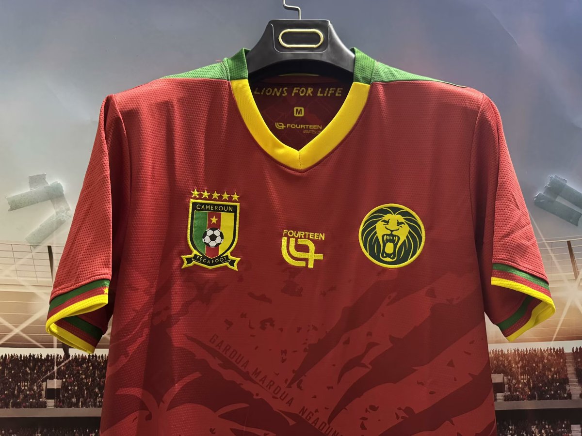 2025 Cameroon Wine Pre-Match Jersey
