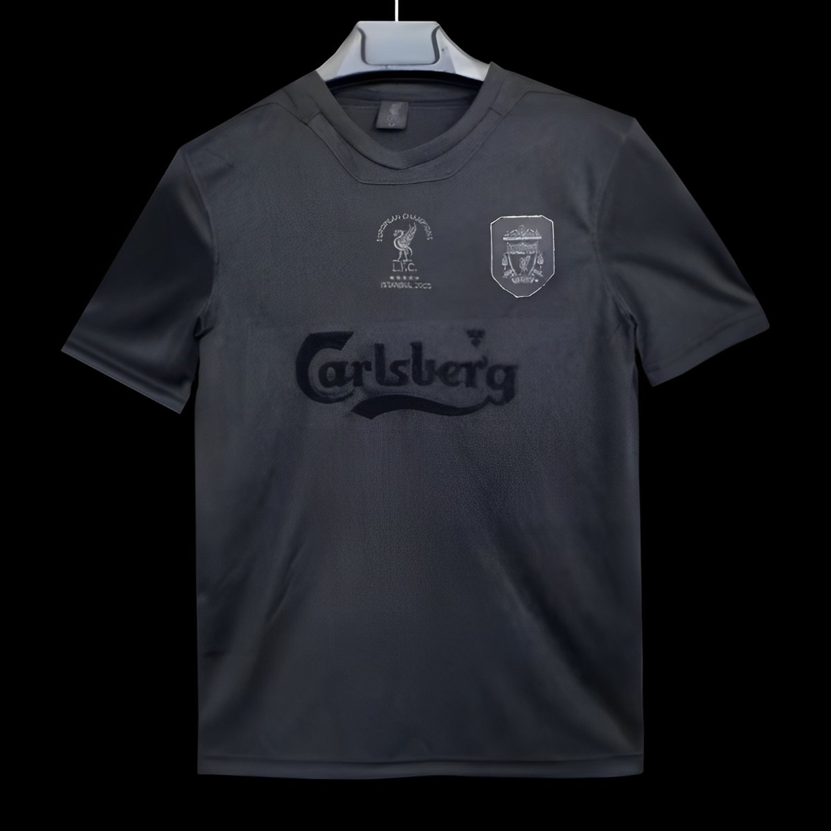 25/26 Liverpool FC Retro Kit blackout Istanbul Champions League Jersey