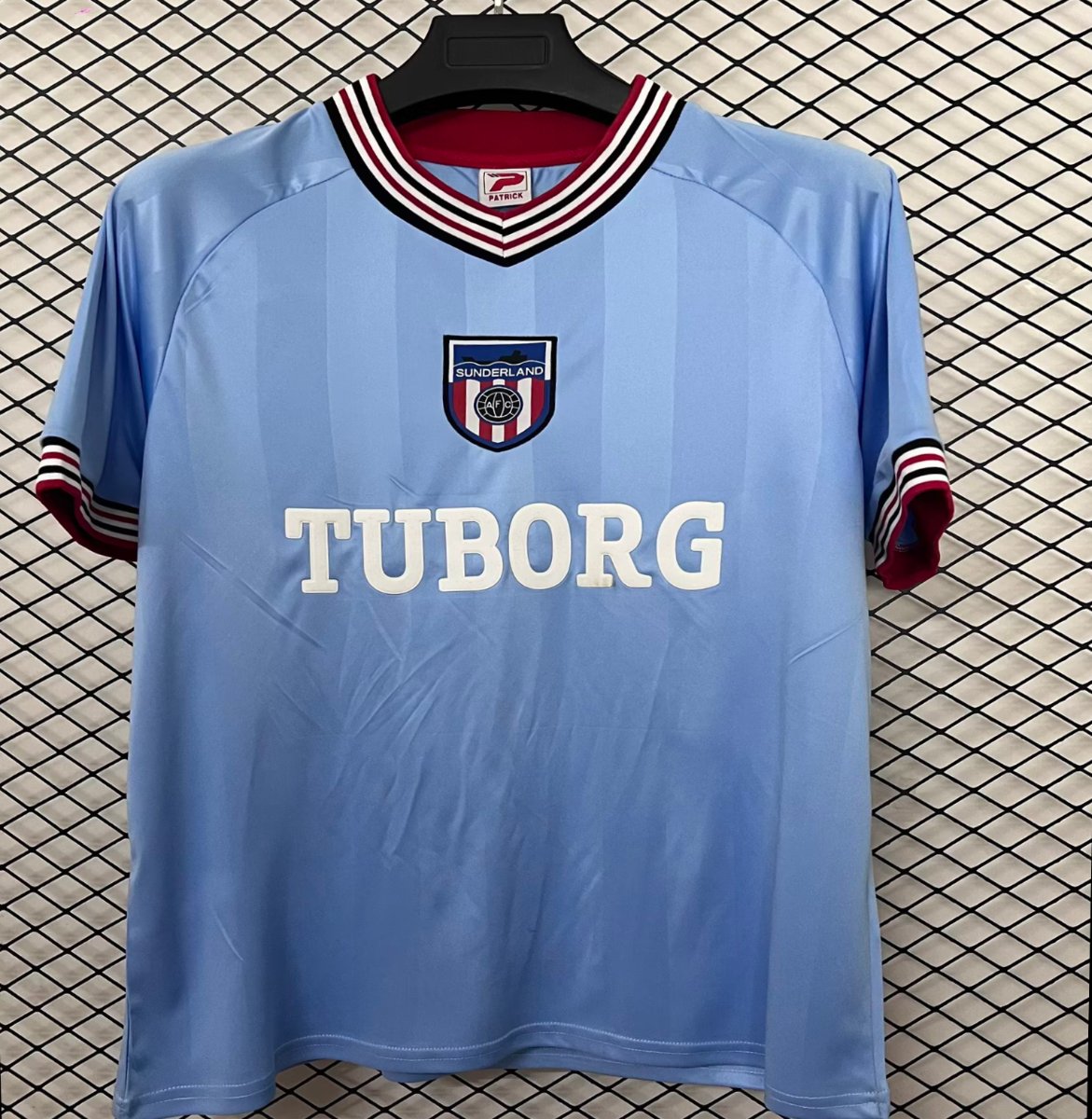 Retro 86/87 Sunderland Away Blue Jersey