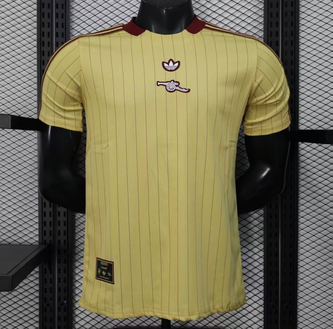 Player Version 25/26 Arsenal Yellow Special Jersey