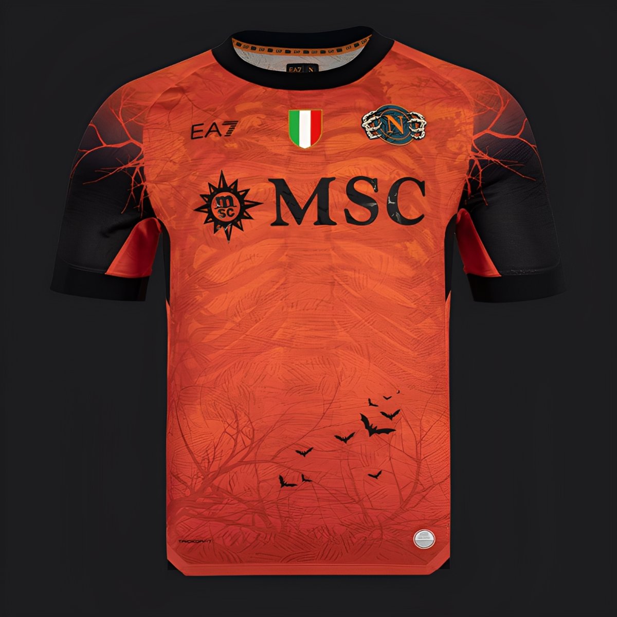 25/26 SSC Napoli Halloween Orange Jersey