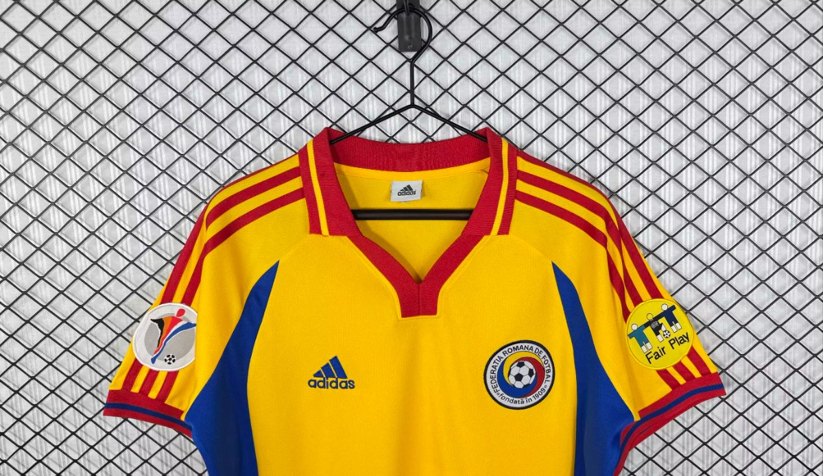 Retro 2000 Romania Home Jersey