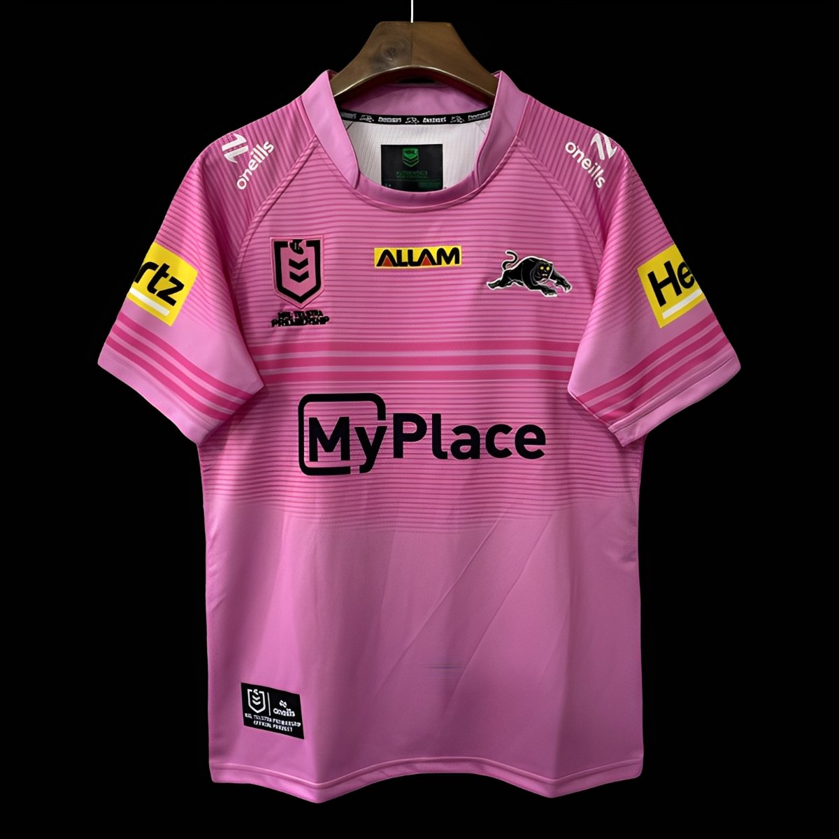 25/26 Penrith Panthers Pink with Gradient Horizontal Stripes Jersey