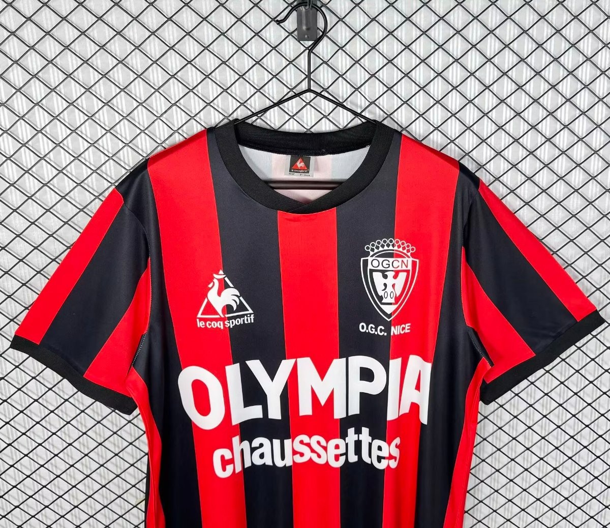 Retro 77/78 OGC Nice Michael Jackson Home Jersey