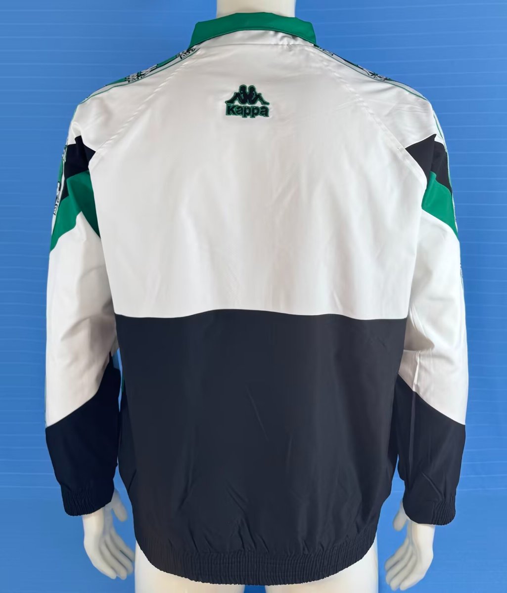 96/97 Real Betis White/Black Windbreaker