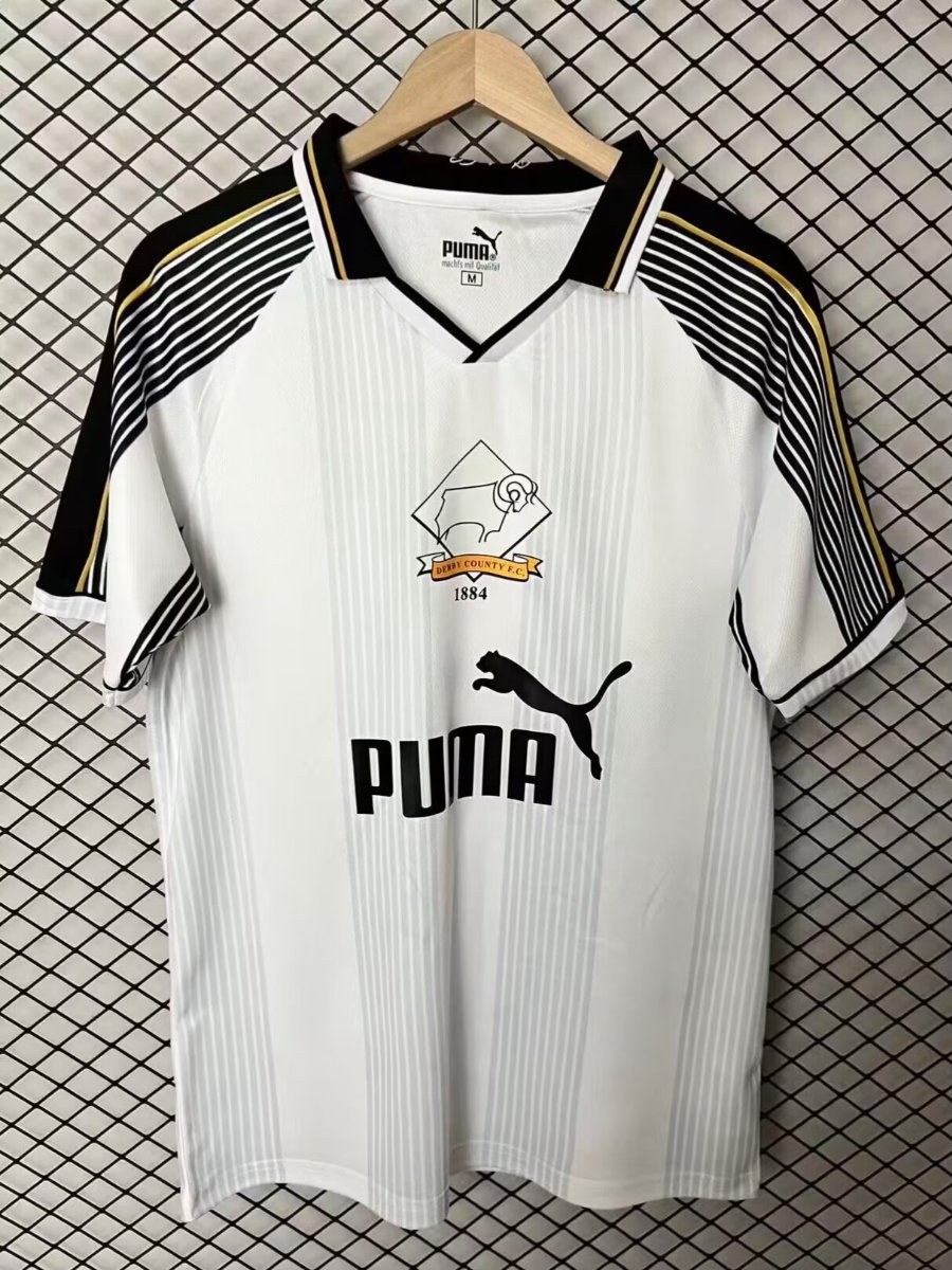 Retro 95/96 Derby County Home Jersey