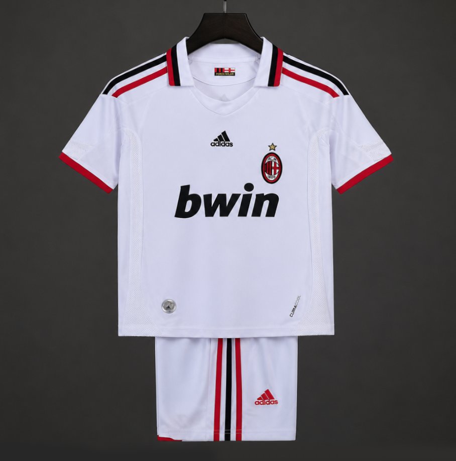 Retro Kids 09/10 AC Milan Away Jersey