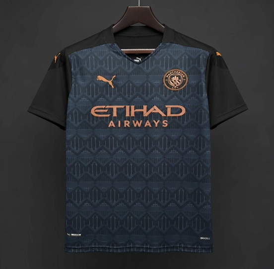 Retro 20/21 Manchester City Away Black Jersey