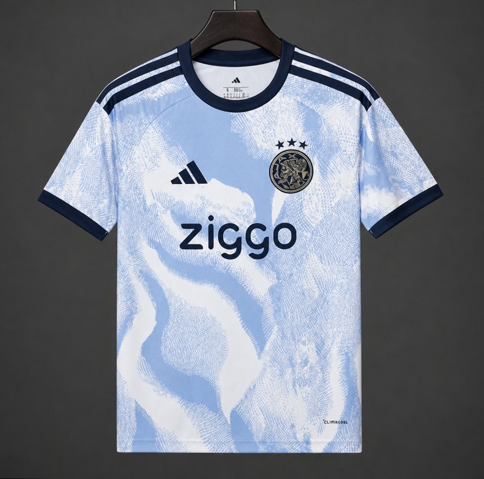 26/27 AJAX Third Light Blue Jersey