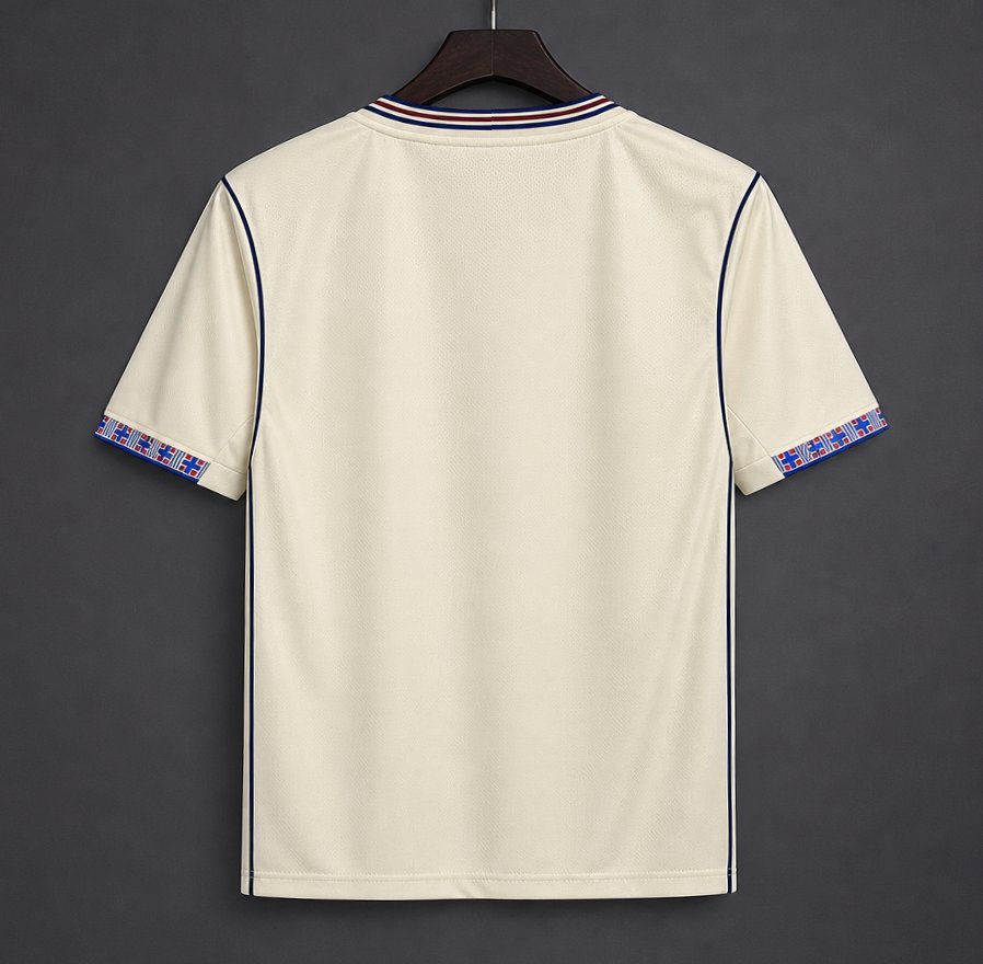 26/27 FC Barcelona Special Edition "Mashup" Away Jersey - Cream/Blue Stripe - As worn by Messi, Pedri, Yamal
