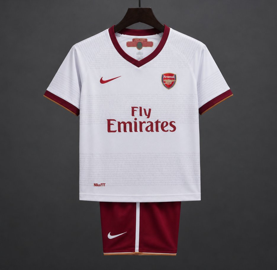 Retro Kids 07/08 Arsenal Away Jersey